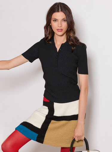 Strickanleitung Rock Louanne