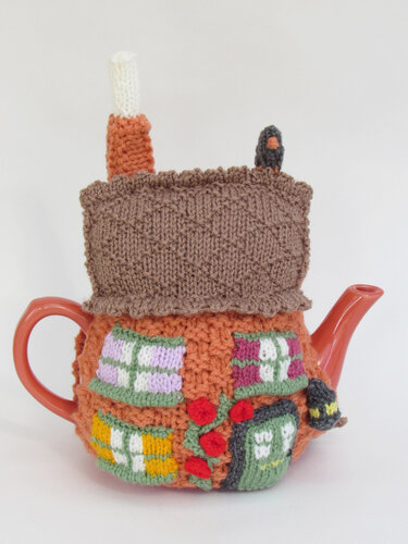 Home Sweet Home Tea Cosy - Knitting