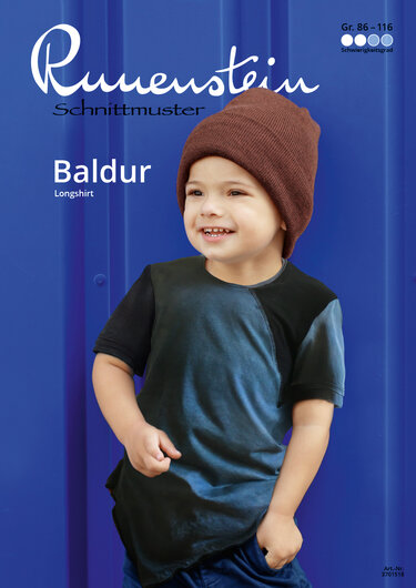 Baldur Shirt/Longsleeve 86-116 Schnittmuster & Nähanleitung