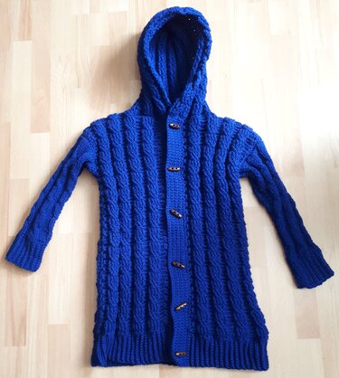 Damenjacke (gehäkelt und gestrickt)