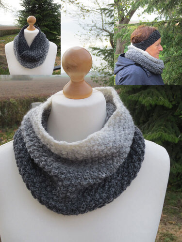 Strickanleitung Loop & Stirnband 2Boxes