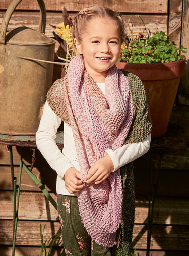 Strickanleitung XXL-Schal Iliana