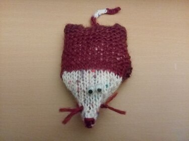 Lavendel Duftmaus - Stricken