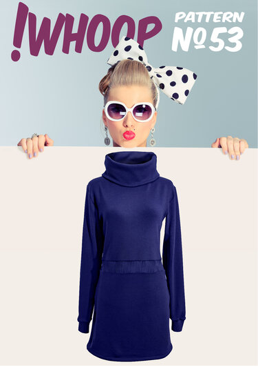 !WHOOP NO 53 Kleid Schnittmuster & Nähanleitung GR. 32-46