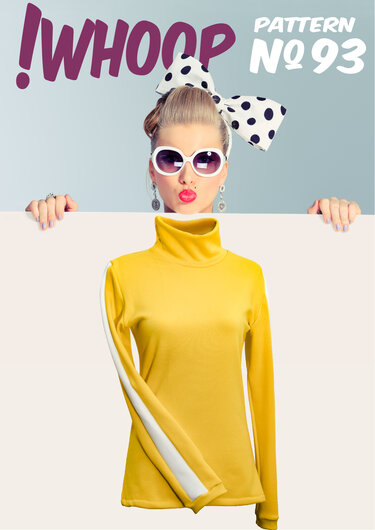 !WHOOP NO 93 Pulli Schnittmuster & Nähanleitung GR. 32-46