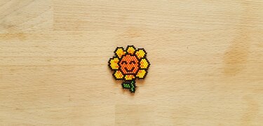 freundliche Sonnenblume / Anhänger / Ohrring / Schlüsselanhänger - Basteln