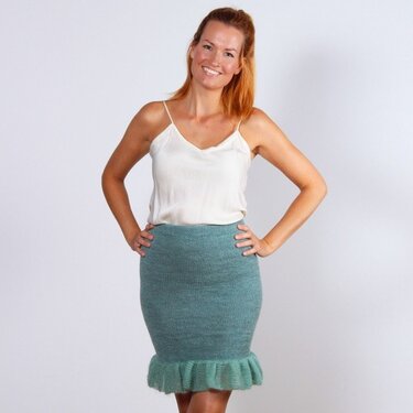 Sally Skirt - Knitting