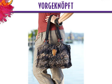 Tasche: Vorgeknöpft - Stricken