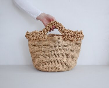 Häkelanleitung Strandtasche