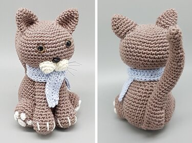 Katze "Barney" Amigurumi Häkelanleitung