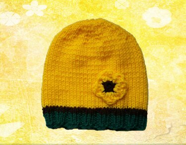 Strickanleitung Babymütze bis 6 Monate- mit Tabelle für alle Größen