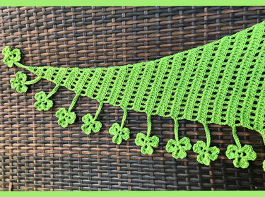 Dreieckstuch - Muster "KLEE" - Häkeln