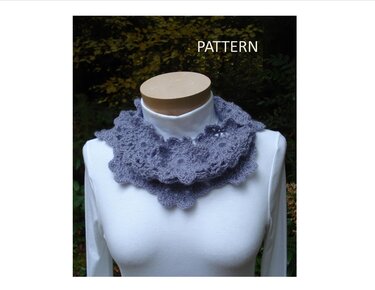 Motif Cowl - PA-130b - Crochet