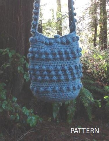 Popcorn Hobo Bag - PA-218 - Crochet