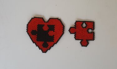 Schmuckanhänger Puzzleteil