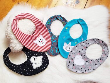 Kinder-Halstuch Stickdatei ITH - Sticken