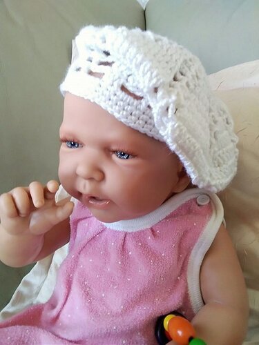 Häkelanleitung Baby-Barett