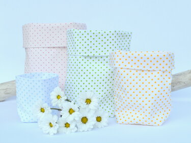 ITH Lichterbeutel Beutel blanko 4 Größen - Sticken