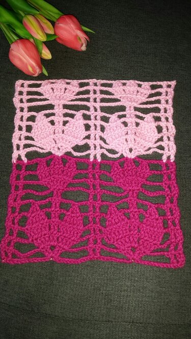 Häkelmuster Tulipa - Häkeln