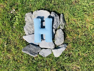 Häkelanleitung Buchstabe H
