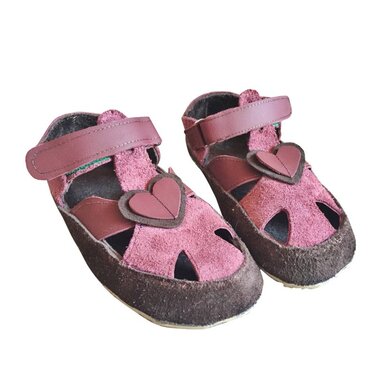 Sandatips ~ Barfuß Sandalen für Kinder (Gr. 17-36) Schnittmuster - Nähen