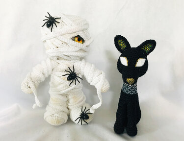 Gothigurumi - "Manfred Mumie" - Häkeln