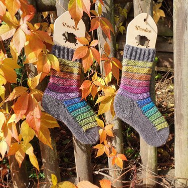 Anleitung Socken FrühNebel - Stricken