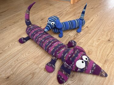 Dackel Fienchen - Häkeln