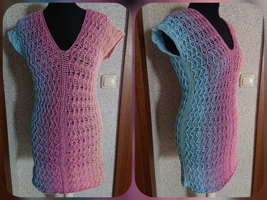 Anleitung Tunika Greta häkeln