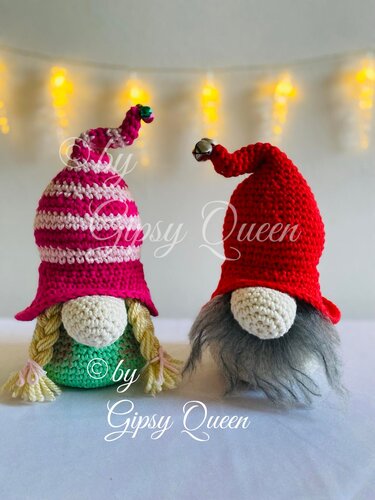 Häkelanleitung Wichtel "Willi & Wally" – DIY Deko, Amigurumi Wichtel