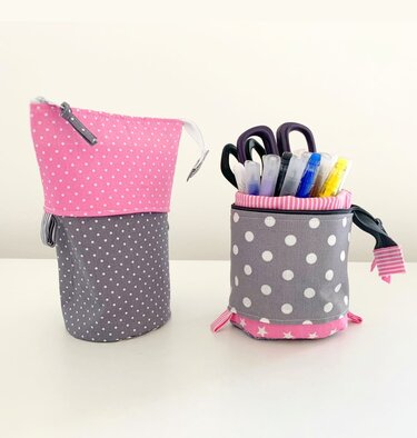 Nähanleitung Stiftemäppchen Flexi Susi