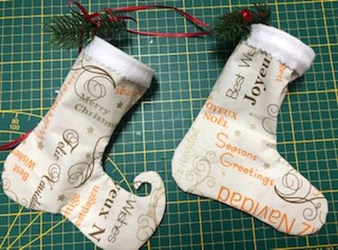 Anleitung Sparstiefel - schnell und einfach - Nähen