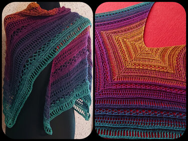 Tuch Selma h&auml;keln - Häkeln