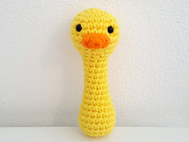 Rattle "Duck" - Crochet Pattern