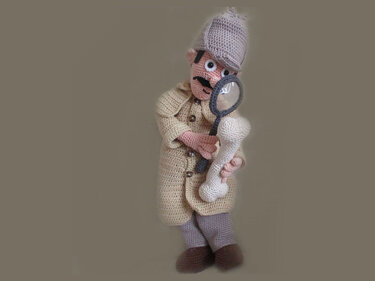 Detective Ed Bone - Crochet