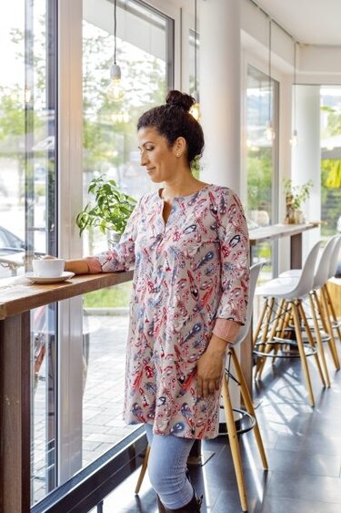 Nähanleitung: Jersey - Mantel Nähen - mit Lehrgang