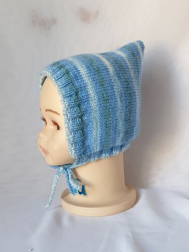 Strickanleitung Babymütze, Zwergenmütze, ca. 3 - 8 Monate  #287