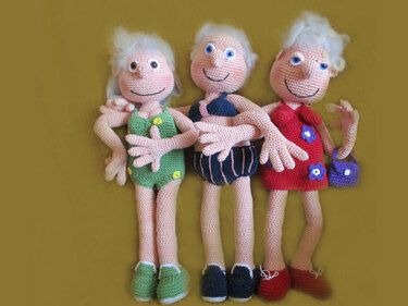 Three sisters - Crochet