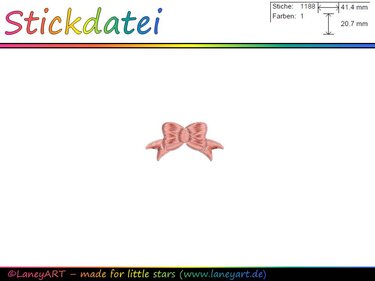 Stickdatei "Schleife"