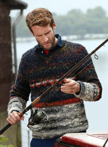 Strickanleitung: Herren-Pullover Liam