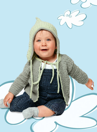 Strickanleitung: Baby-Accessoires Philmon