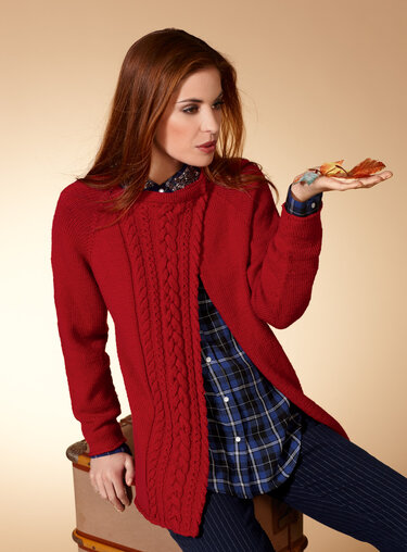 Strickanleitung: Damen-Pullover Fruihle