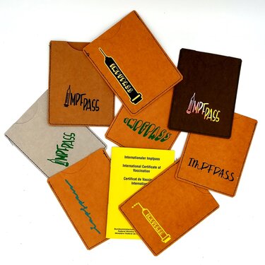 Plottermotive für Impfpasshüllen - Plotting