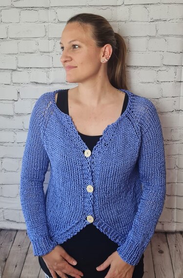 Pattern The Blue Moon jacket - Knitting