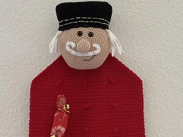 Häkelanleitung - Adventskalender "Nussknacker"