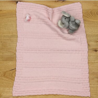 Strickanleitung Babydecke "Sidney" 762059