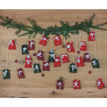 Strickanleitung Adventskalender "Ideal" 762146