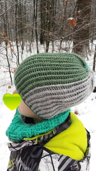 Anleitung Mütze und Loop "Der Winter kann kommen" - Häkeln