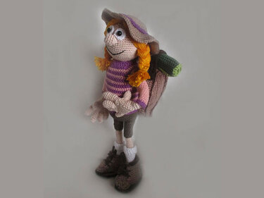 Backpacker Paula - Crochet