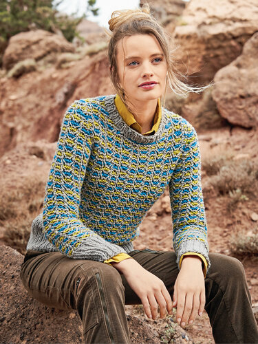 Strickanleitung: Pulli im Strukturmuster